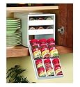 - 18 Bottle Cabinet Spice Organizer