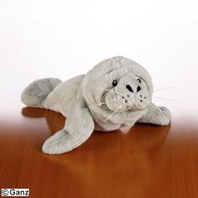 Webkinz Ganz Large Manatee August 2008 Brand New Release Hm-229
