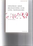 Finance & budgeting for line managers