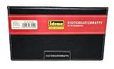 Produkt-Bild: Idena 567042 - Visitenkartenmappe f&uuml;r 144 Karten 11 x 19 cm schwarz
