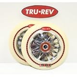 Razor Scooter Replacement Wheels - Trurev MONSTER Turbo Kit- Speed Wheels w/Titanium Bearings - Urethane Matters Buy from the Experts We Re-Define Speed- Award Winning Wheel Kit on Amazon