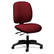 Multi-Task Chair, 24"x34-1/4"x40-1/2", Burgundy/Black Frame