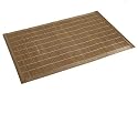 Wenko 17995100 Badematte Bamboo 50 x 8 cm dunkelbraun