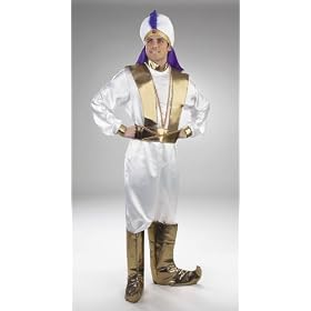 Halloween Cartoon Character Aladdin Prestige Adult Disney Movie Character Jasmine Couples Costume