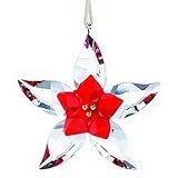 Swarovski Crystal Poinsettia Ornament Lg