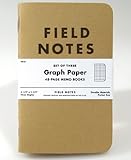 Field Notes Kraft Graph 3-Pack