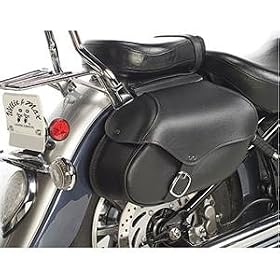 Willie and Max Standard Revolution Hard Mount Saddlebags - Small/Black