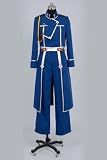 Fullmetal Alchemist Roy Mustang Cosplay Uniform Costume