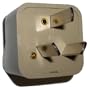 HQRP AC Adaptor Converts USA to AU (Australia) Outlet Travel Plug Adapter