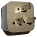 HQRP AC Adaptor Converts USA to AU (Australia) Outlet Travel Plug Adapter