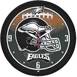 Philadelphia Eagles NFL Round Wall Clock