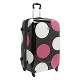 International Traveller Shiny Large Dots 28 Wheeled Packing Case