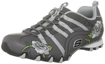 Skechers Bikers Flower Girl, Damen Sneaker
