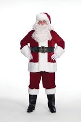 Velveteen  Santa Suit Xlarge Adult Costume