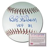 Bob Gibson St Louis Cardinals Hand Signed Rawlings MLB Baseball with HOF 80 Inscription