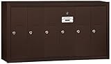 Salsbury Industries 3506ZSP Surface Mounted Vertical Mailbox with Master Commercial Lock, Private Ac