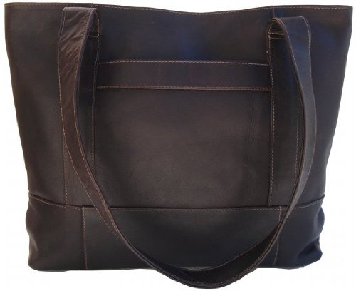 Top Zip Tote Color: Chocolate