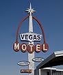 Simple and to the Point Photograph - The Vegas Motel Sign Photograph - Beautiful 16x20-inch Photographic Print by Carol M. Highsmith