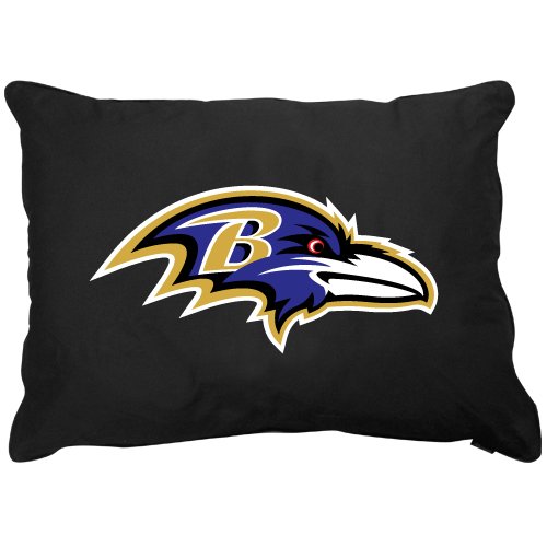 Baltimore Ravens 27x36 Plush Pet Dog Bed / Large Pillow