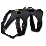 New Web Master Harness schwarz Hundegeschirr, schwarz, M