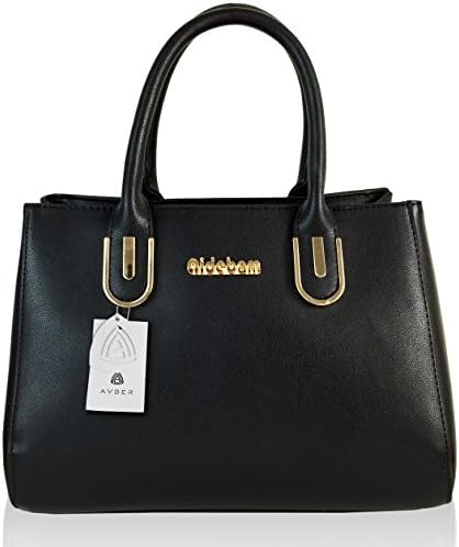 Avber Womens Western Style Fashion Pure Color Handbag Shoulder Bag Crossbody Bag Black