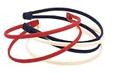 L. Erickson USA 1/4 Double Skinny Ultra Comfort Headband - Silk Dupioni