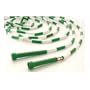 US Games 16ft Green with White Segmented Skip Rope
