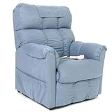 Easy Comfort LC-362 Lift Chair Fabric: Artic Blue