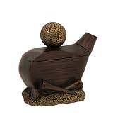 Decorative Mandle Tabletop Golf Box Storage Accent