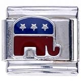Burma Holy Elephant Italian Charm Bracelets