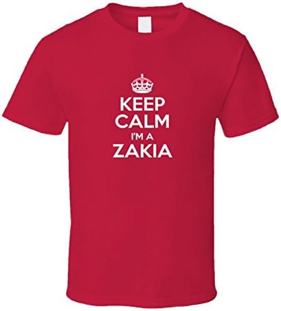 Zakia Keep Calm Parody Family Tee T Shirt M Red