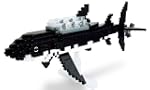 Nanoblock - Tintin - Shark Submarine...