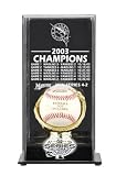 Mounted Memories Florida Marlins 2003 World Series Champs Display Case