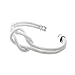 Silvertone Cuff Bracelets, Bangle Bracelets w/ Designer Inspired Jewelry Infinity Knot Bracelet