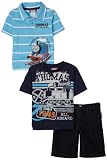 Nannette  Boys 2-7 3 Piece Short Set