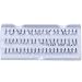 Long Flare Black Eyelashes with Case Adult