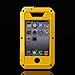 iPhone 4s Case, SCENG Aluminum Shockproof Dustproof Waterproof Gorilla Glass Metal Case Cover for iPhone 4 / 4S