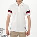 （メンズメルローズ）MEN'S MELROSE ポロシャツ（クールマックス（R）ラインポロシャツ） メンズ