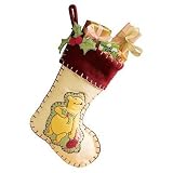 Disney Store Classic Pooh Stocking with Pooh and Piglet