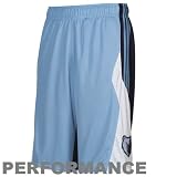 NBA adidas Memphis Grizzlies Navy Blue-Light Blue Field Goal Performance Shorts