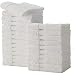 Simpli-Magic Cotton Washcloths White, 40 Pack, Size: 12”x12”