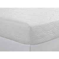 Sleep Protection Mattress Pad with Expel Epa Registered Bedbug Eliminating Technology, Full, White