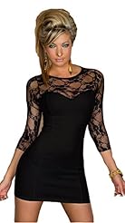 Cocktail Polyester/Spandex Lace Bridesmaid Dress/Party Dress 