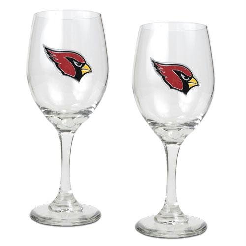 MLB St. Louis Cardinals 14-Ounce Wine Glass (Set of Two)