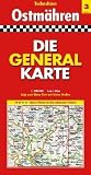 Die Generalkarte Tschechien 3, Ostm&auml;hren 1:200 000 - 
