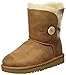 UGG Girls Bailey Button Toddler Chestnut Winter Boot - 12