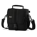 Lowepro Adventura 140 SLR-Schultertasche (f�r SLR mit Objektiv und 1 zus�tzliches Objektiv) schwarz