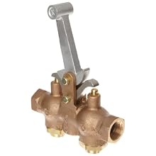 Kingston 303 Series Brass Hoist Control Valve, 1/2" NPT Female