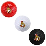NHL Ottawa Senators 3-Ball Tri-Color Golf Ball Set