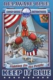 Delaware Blue - Fighting for the People - 16x24 Giclee Fine Art Print